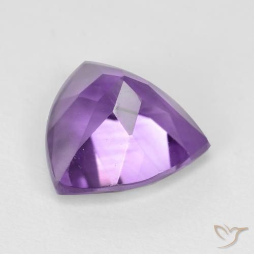 2.33克拉天然紫水晶，胖三角形，VVS-VS