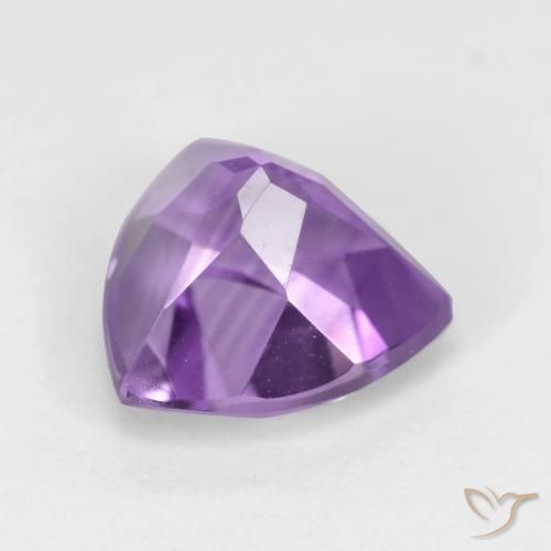 2.30克拉天然紫水晶，胖三角形，VVS-VS