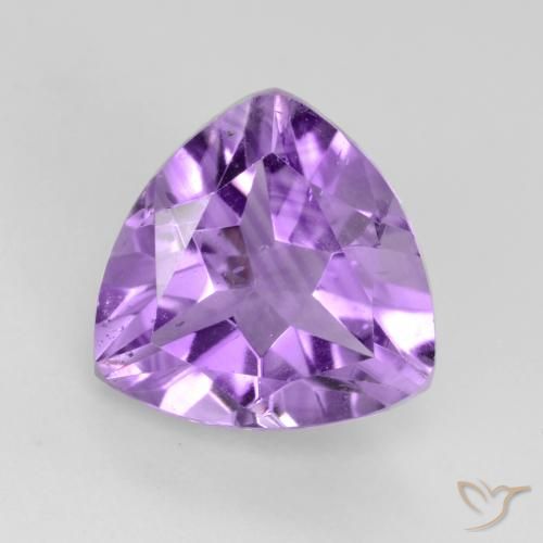 2.23ct 天然 中等紫罗兰色 紫水晶, 胖三角形, VS
