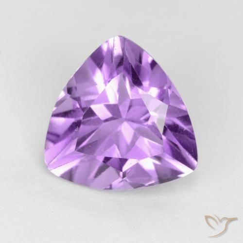 1.99ct 天然 紫色紫罗兰色 紫水晶, 胖三角形, VVS-VS