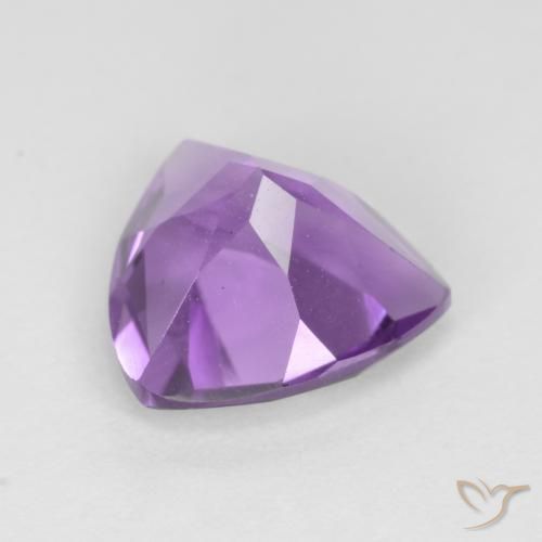 1.99克拉天然紫水晶，胖三角形，VVS-VS