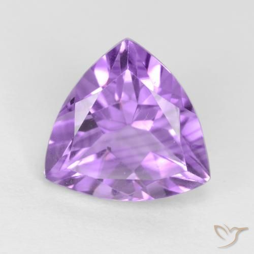 2.32克拉天然紫水晶，胖三角形，VVS-VS