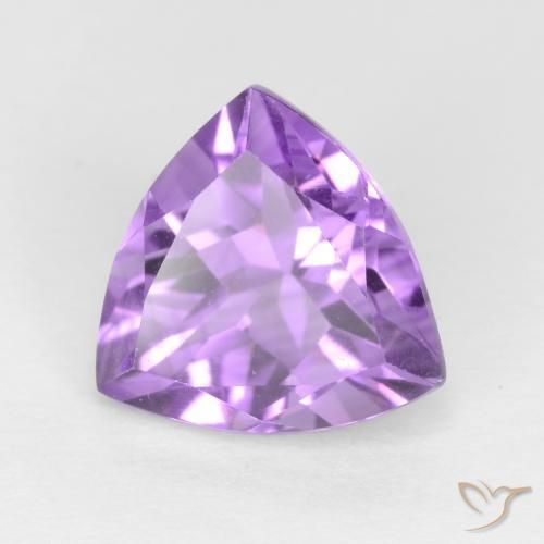 2.32克拉天然紫水晶，胖三角形，VVS-VS