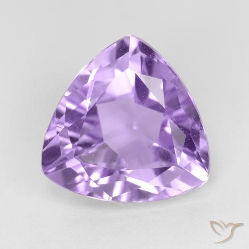 2.97ct 天然 中紫 紫水晶, 胖三角形, VS