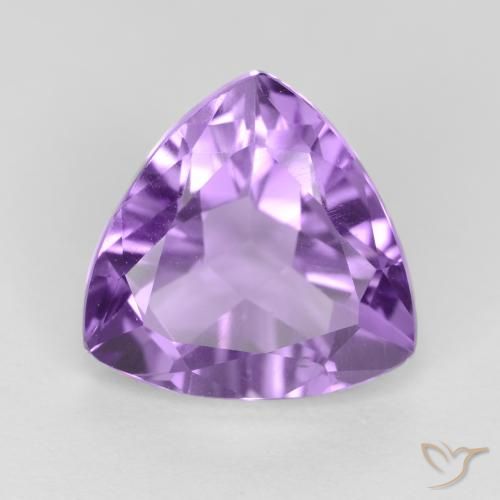 3.00克拉天然紫水晶，胖三角形，VS