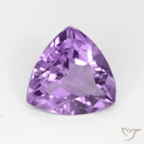 2.41ct 天然 中紫 紫水晶, 胖三角形, VS