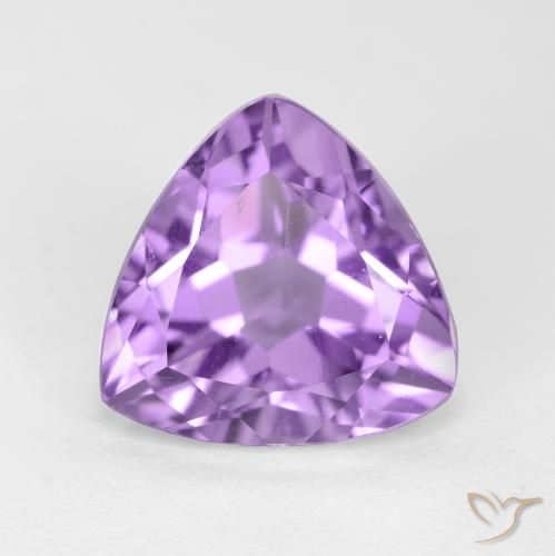 3.10克拉天然紫水晶，胖三角形，VS