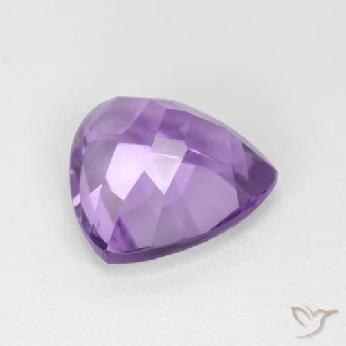 3.10克拉天然紫水晶，胖三角形，VS