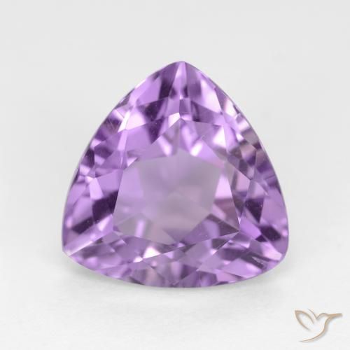 2.94ct 天然 中紫 紫水晶, 胖三角形, VS