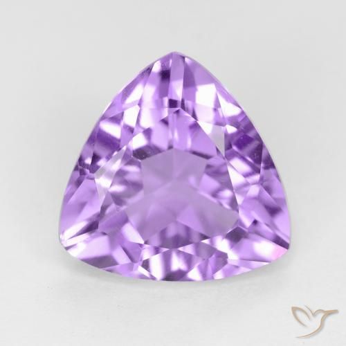 2.71ct 天然 中紫 紫水晶, 胖三角形, VVS-VS