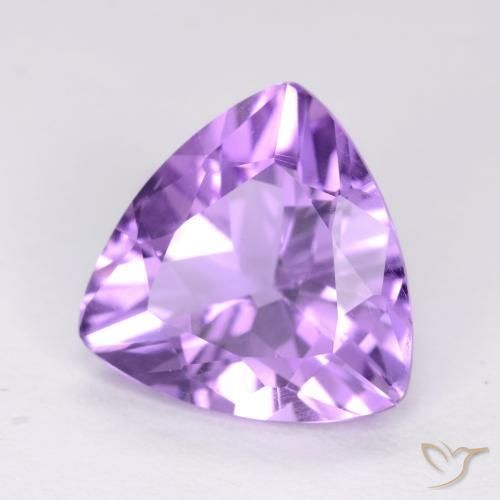 2.62克拉天然紫水晶，胖三角形，VVS-VS