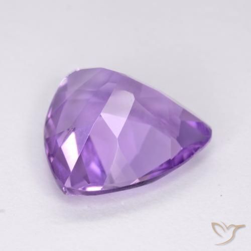 2.62克拉天然紫水晶，胖三角形，VVS-VS