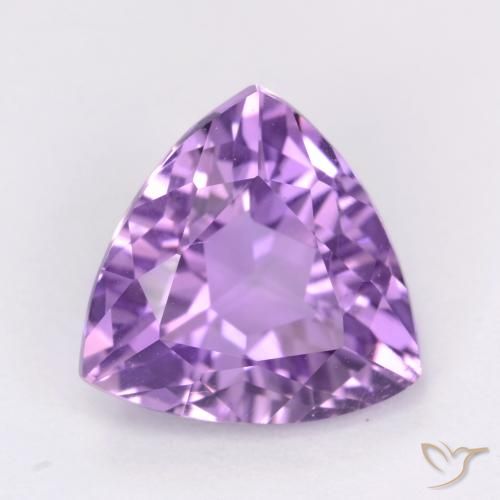 2.77ct 天然 深紫罗兰 紫水晶, 胖三角形, VS