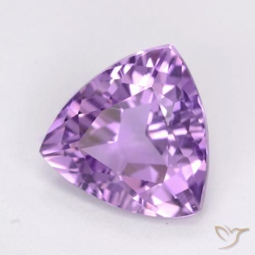 2.77克拉天然紫水晶，胖三角形，VS