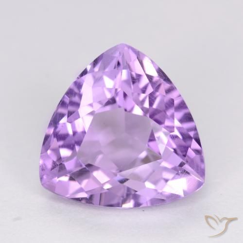 2.99克拉天然紫水晶，胖三角形，VS