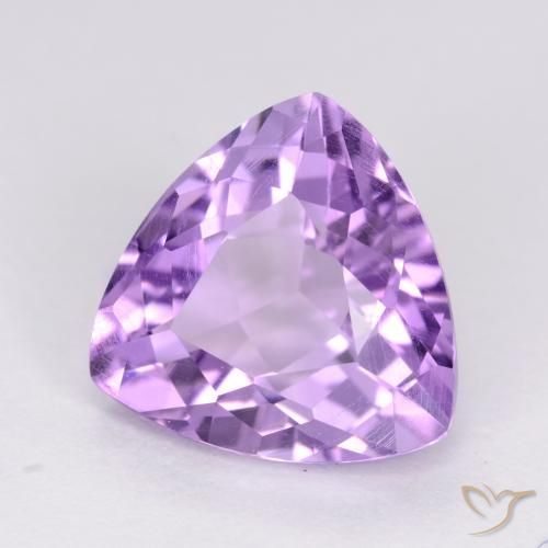 2.99克拉天然紫水晶，胖三角形，VS