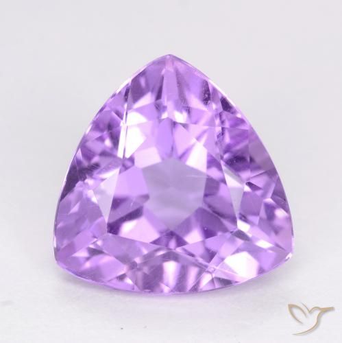 3.03克拉天然紫水晶，胖三角形，VS