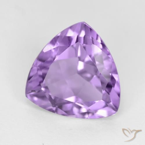 2.76克拉天然紫水晶，胖三角形，VS-SI