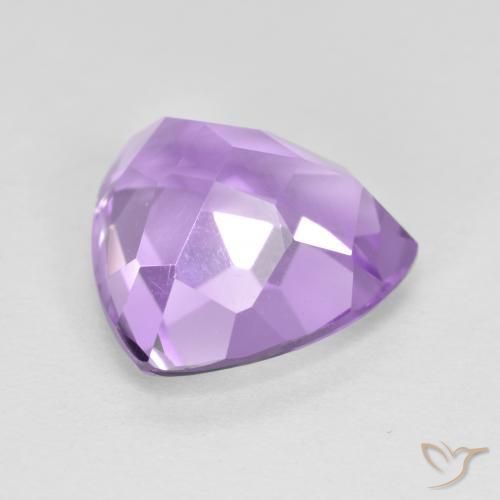 3.06克拉天然紫水晶，胖三角形，VS