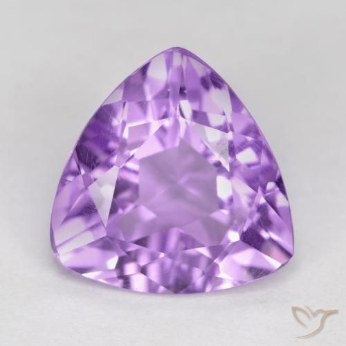 2.71克拉天然紫水晶，胖三角形，VS