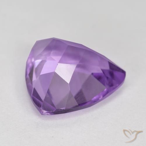 2.71克拉天然紫水晶，胖三角形，VS