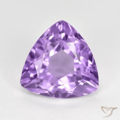 3.01ct 天然 中紫 紫水晶, 胖三角形, VS