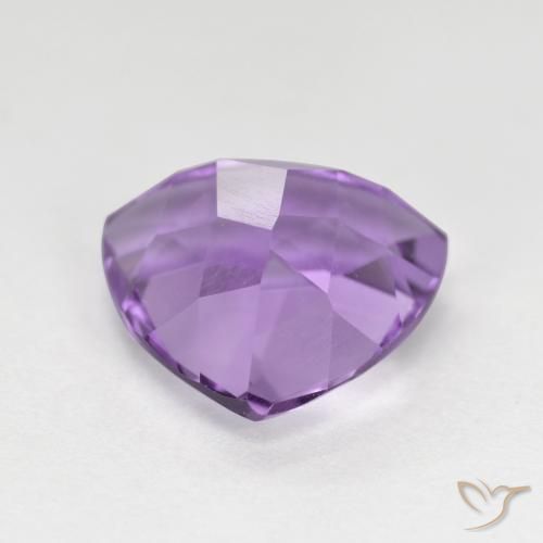 3.01克拉天然紫水晶，胖三角形，VS