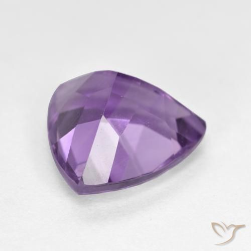 2.78克拉天然紫水晶，胖三角形，VS-SI