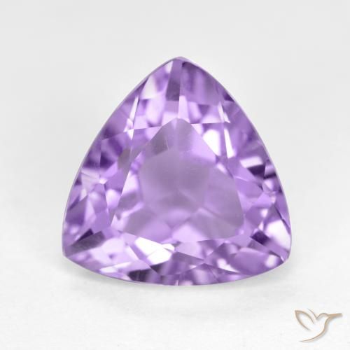 3.04ct 天然 深紫罗兰色 紫水晶, 胖三角形, VS