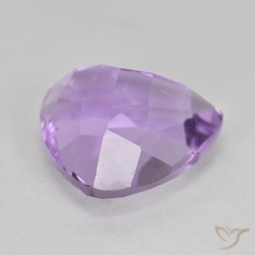 3.07克拉天然紫水晶，胖三角形，VS