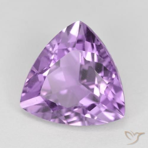 2.70克拉天然紫水晶，胖三角形，VS