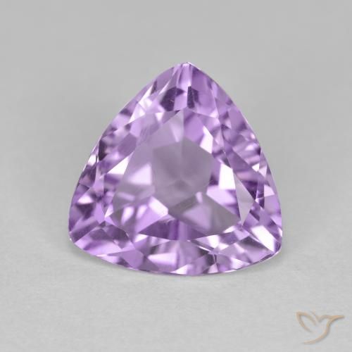 2.78克拉天然紫水晶，胖三角形，VS