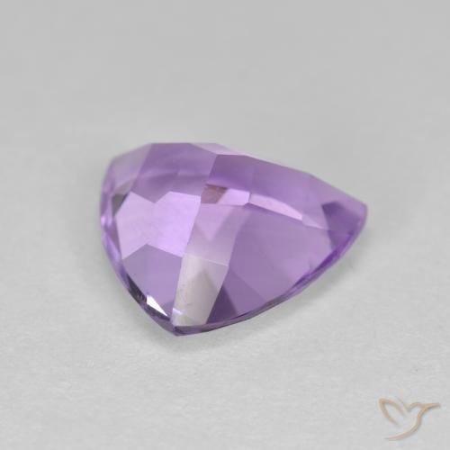 2.78克拉天然紫水晶，胖三角形，VS