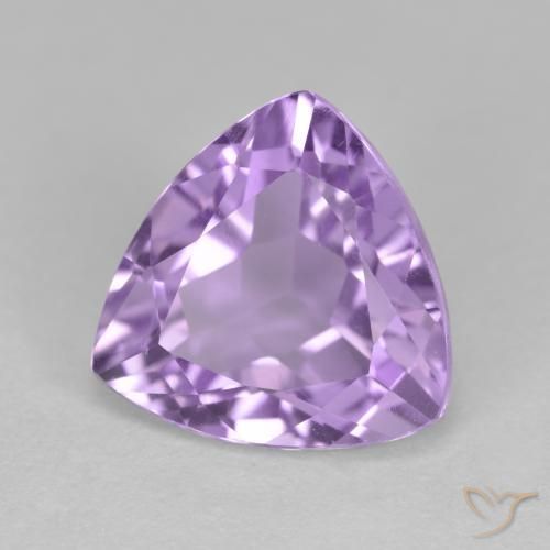 3.03克拉天然紫水晶，胖三角形，VS