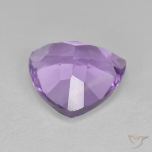 3.03克拉天然紫水晶，胖三角形，VS