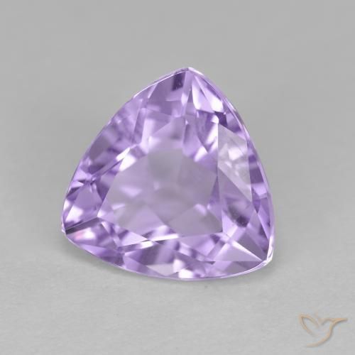 3.04克拉天然紫水晶，胖三角形，VS