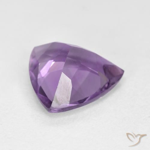 2.51克拉天然紫水晶，胖三角形，VS