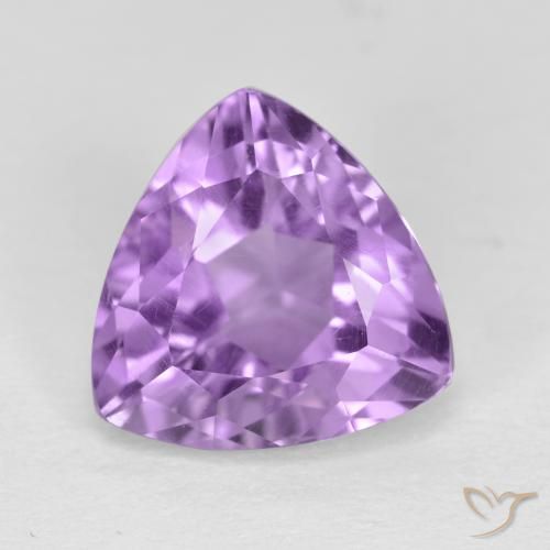 3.01克拉天然紫水晶，胖三角形，VS