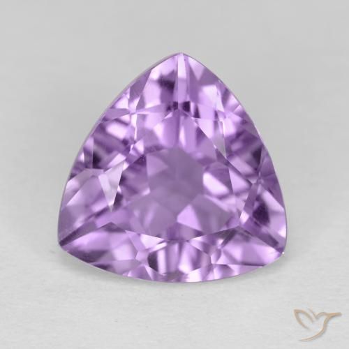 2.89ct 天然 中紫 紫水晶, 胖三角形, VS
