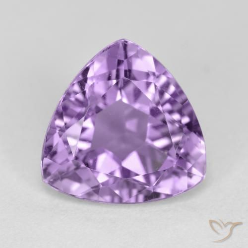 2.91ct 天然 中紫 紫水晶, 胖三角形, VS