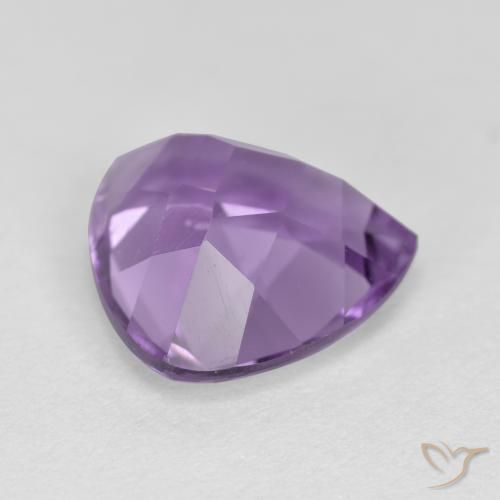 2.91克拉天然紫水晶，胖三角形，VS