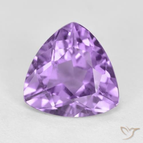 2.74ct 天然 中紫 紫水晶, 胖三角形, VS