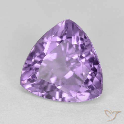 3.00克拉天然紫水晶，胖三角形，VS