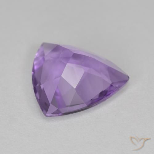 2.30克拉天然紫水晶，胖三角形，VS