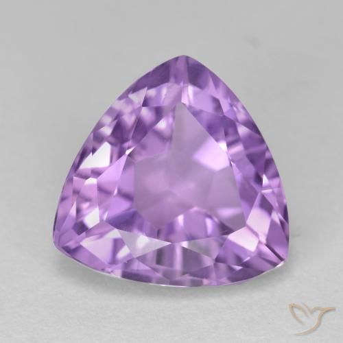 3.10克拉天然紫水晶，胖三角形，VS
