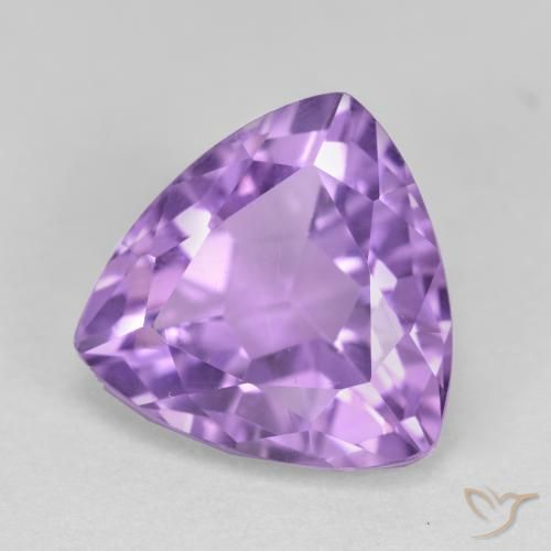 3.10克拉天然紫水晶，胖三角形，VS