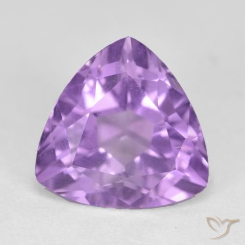 3.00克拉天然紫水晶，胖三角形，VS