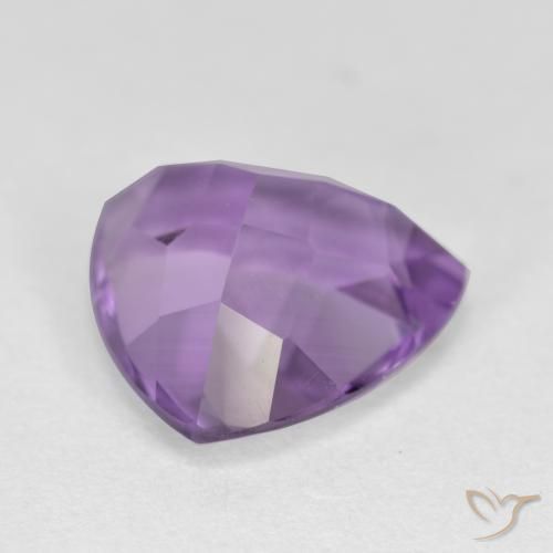3.00克拉天然紫水晶，胖三角形，VS