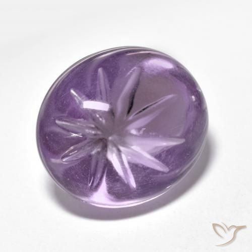8.27克拉天然紫水晶，椭圆形，透明