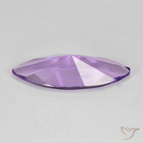 2.94克拉天然紫水晶，榄尖形，VVS-VS
